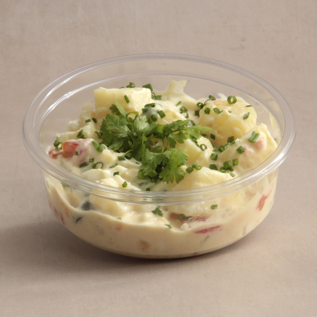 Pomme de terre et condiments