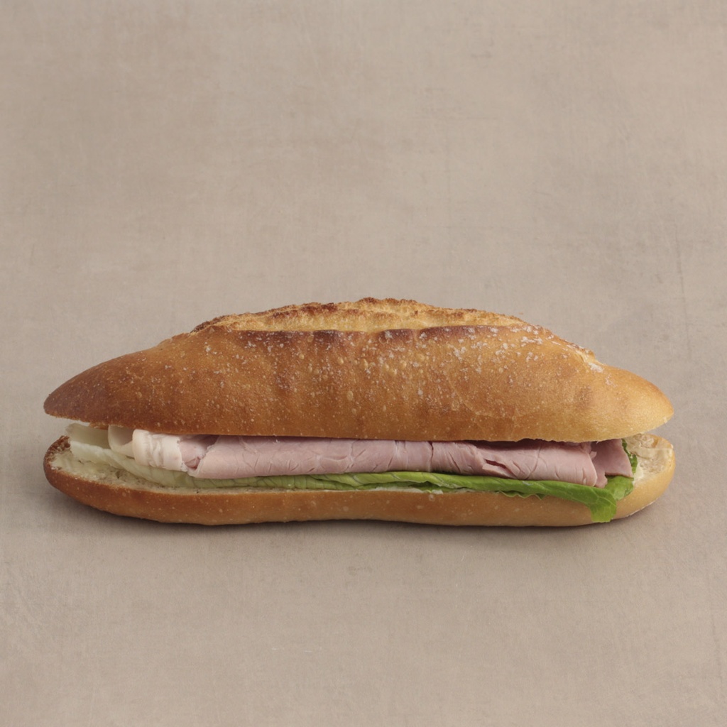 petit pain jambon beurre