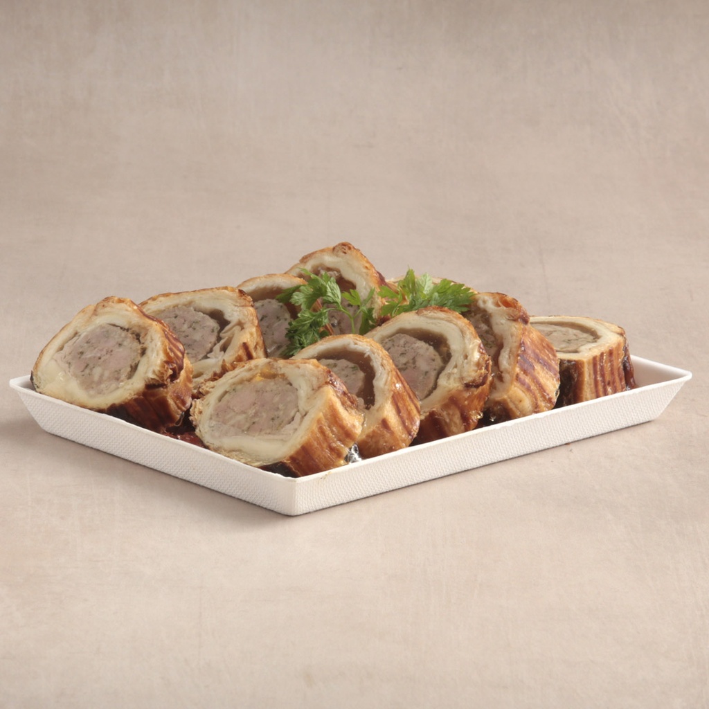 Plateau de 10 mini tranches pâté Riesling