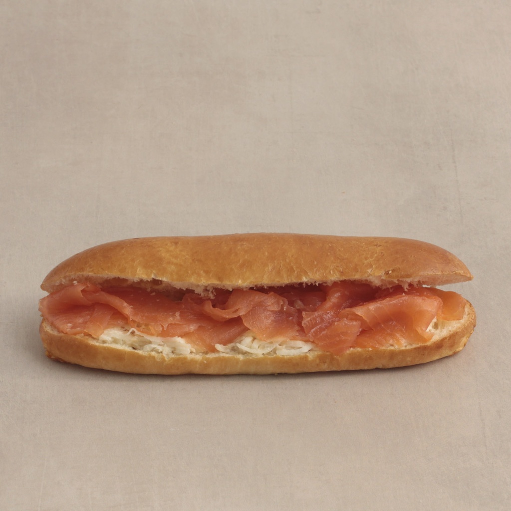 Pain brioché saumon fumé maison