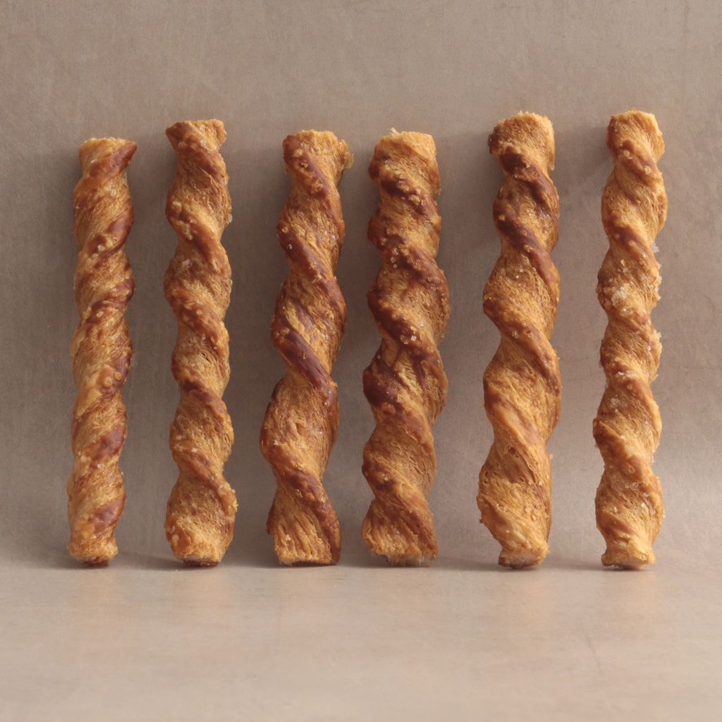 Torsades feuilletées à la fleur de sel (new)