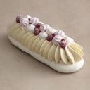 Tarte glacée Vacherin vanille-fraise