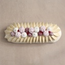 Tarte glacée Vacherin vanille-fraise