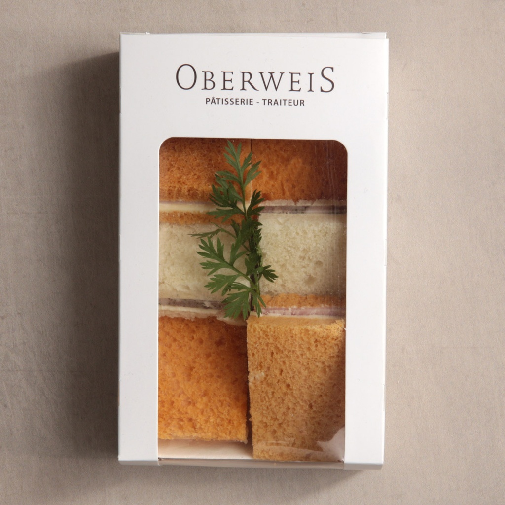 Plateau de 6 mini club sandwichs campagnards 