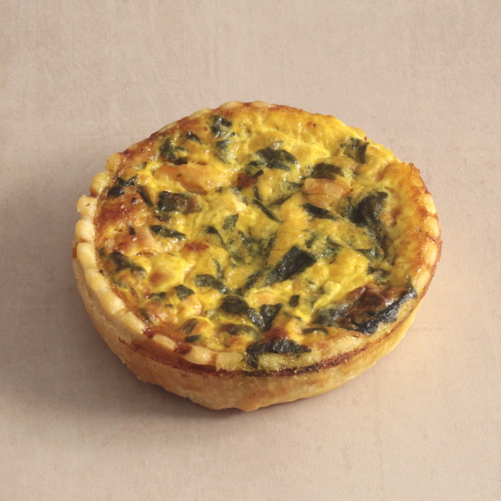 quiche saumon épinard