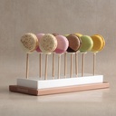 [012372*] Macaroon-lollipops